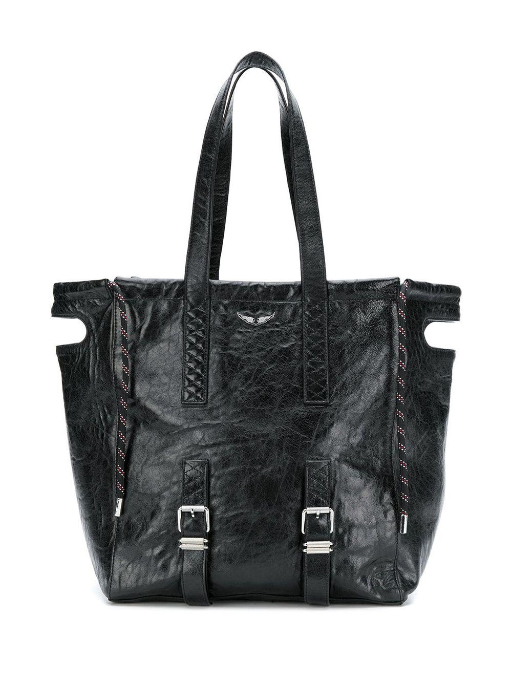 Zadig Voltaire Bianca Xl Tote Bag in Black Lyst UK