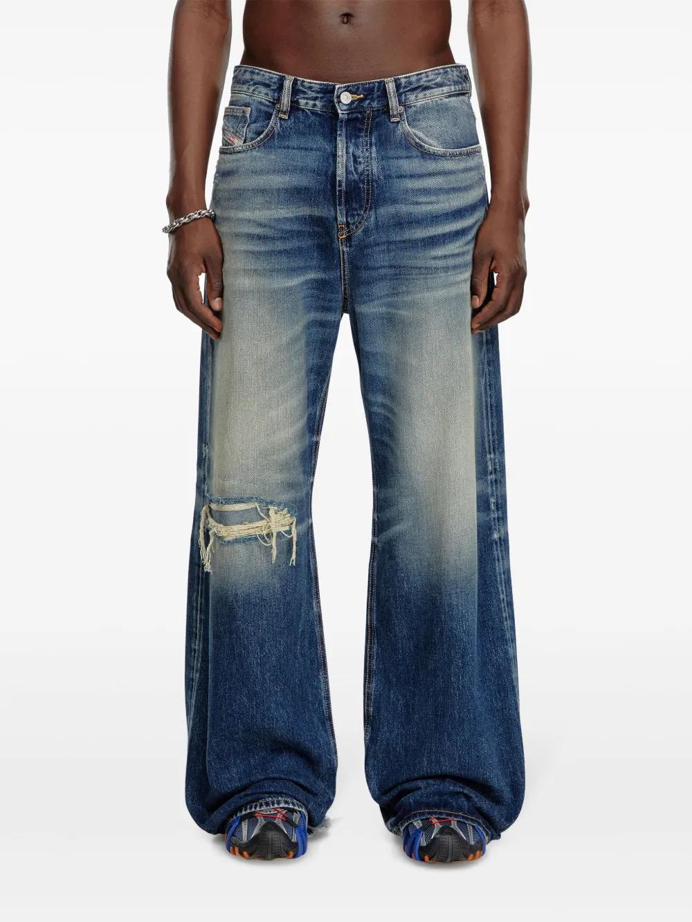 【DIESEL】D-Rise 09J95 ストレートデニム diesel-blue-D-Rise-09J95-