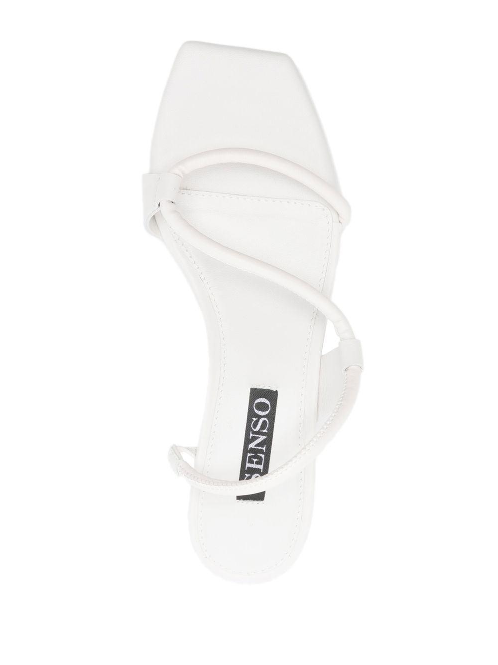 Senso Teyana Kitten Heel Sandals in White | Lyst UK