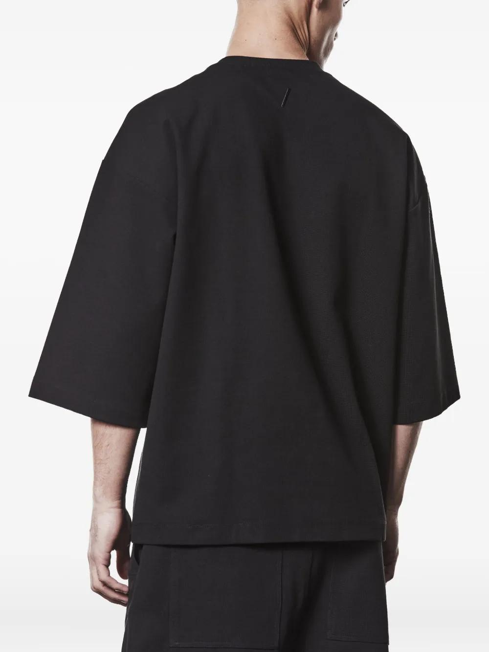 Tシャツ・カットソー Thom Krom FW24 WORKED TSHIRT (MTS802 BLACK) Tシャツ・カットソー Thom Krom FW24 WORKED TSHIRT (MTS802