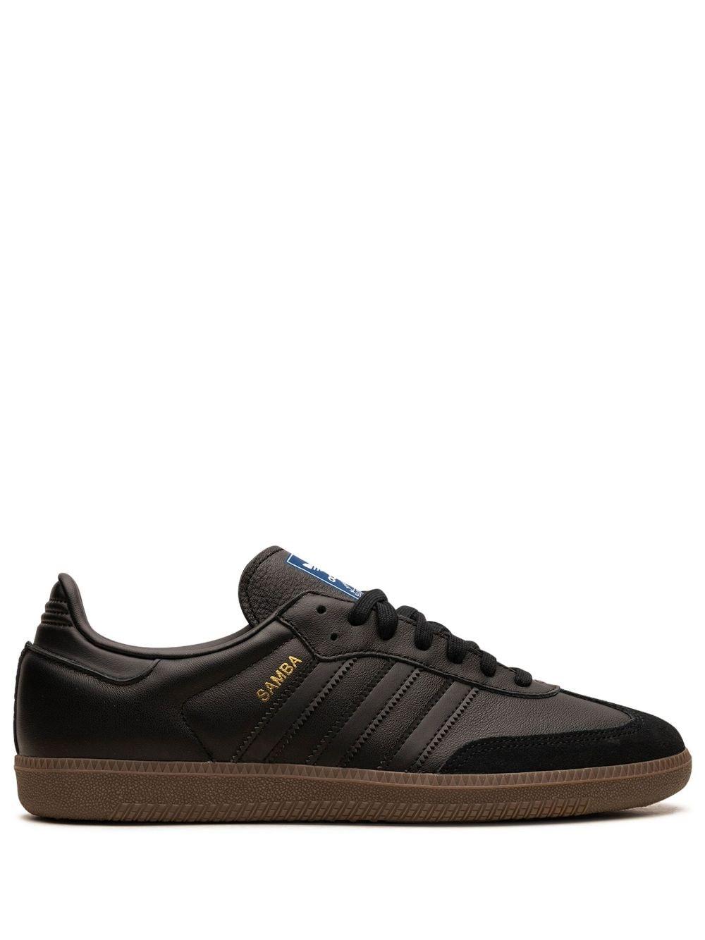 Adidas samba triple black deals