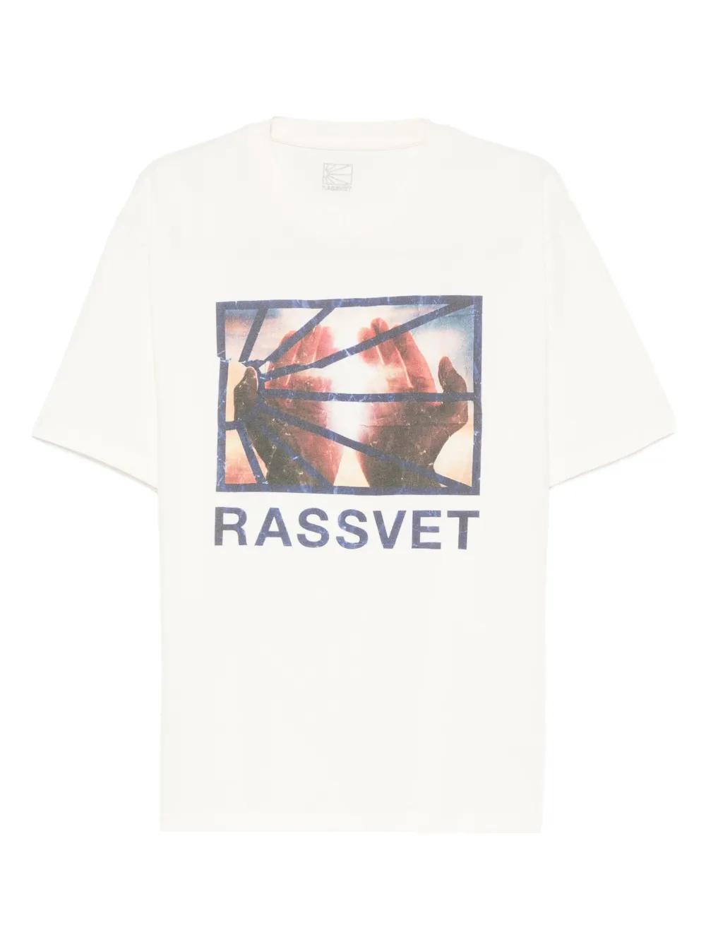 トップス PACCBET TSHIRT WHITE XS Rassvet (PACCBET) T-shirts for Men | Online Sale up to 80