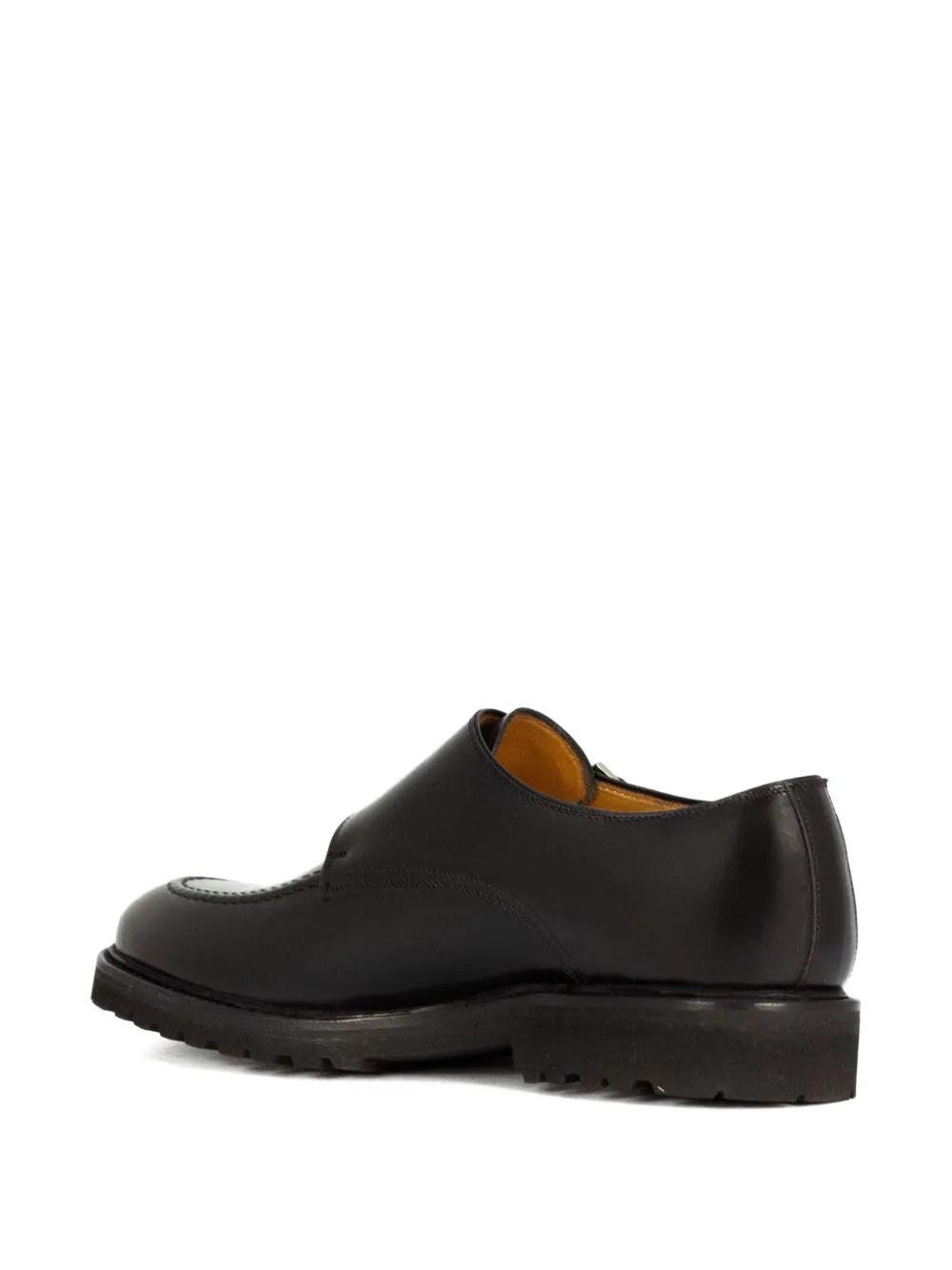 メンズ Berwick Shoes ダブルバックル レザーローファー ブラック | Lyst