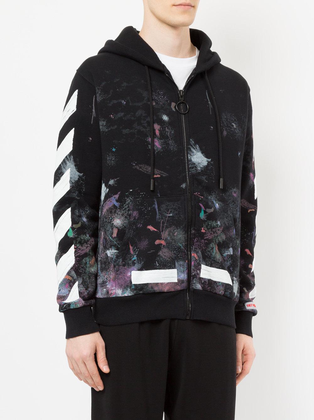 off white galaxy jacket