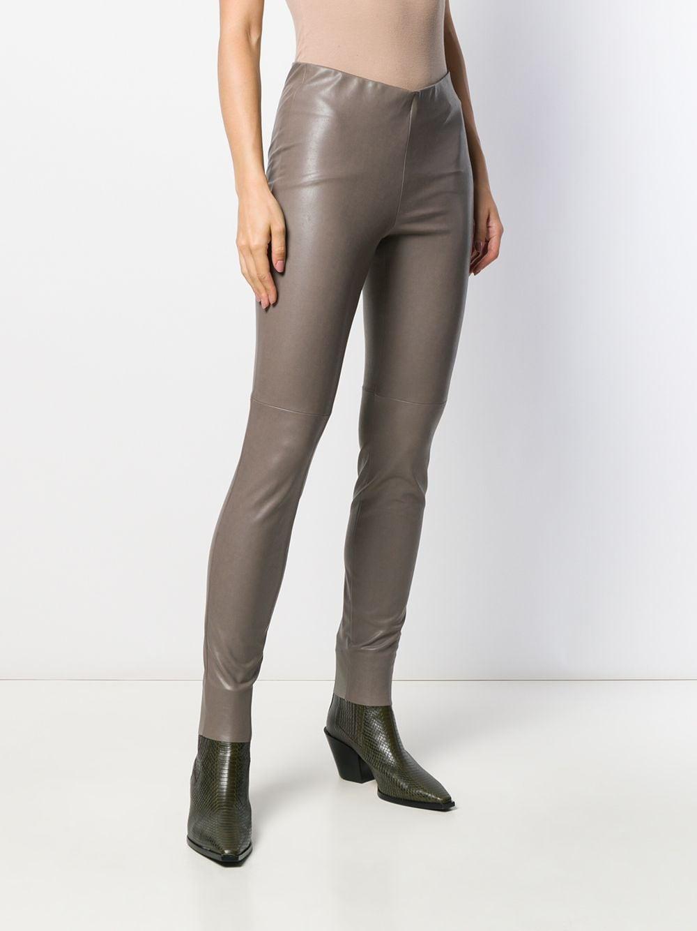 Cambio Faux Leather leggings | Lyst