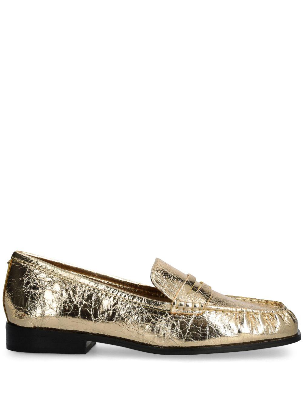 michael kors brown loafers