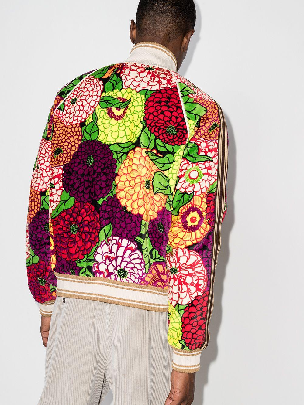X Ken Scott veste bomber à fleurs Gucci pour homme en coloris Rouge | Lyst