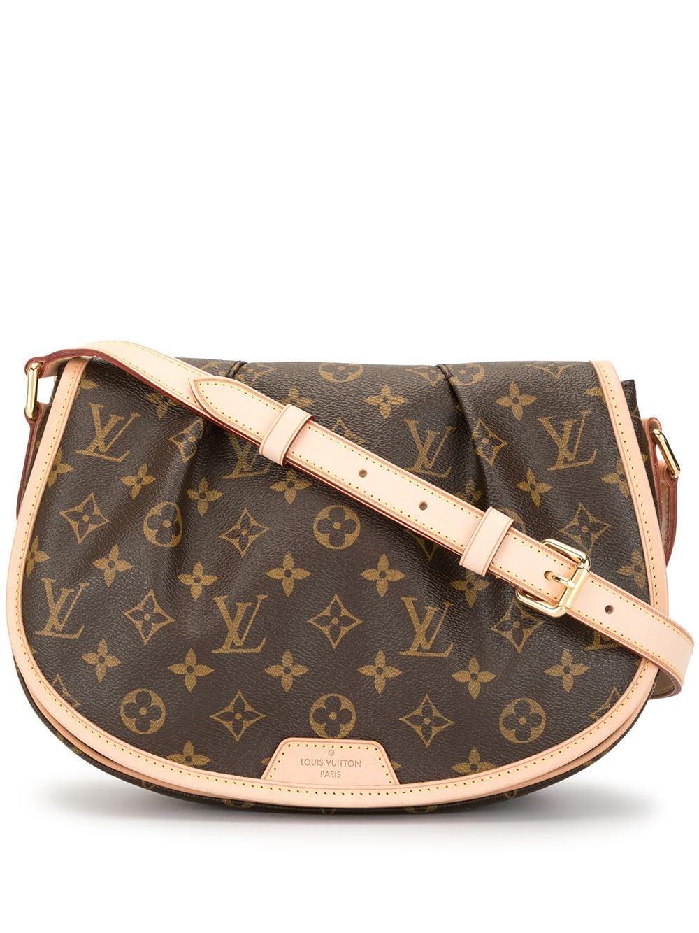 Louis Vuitton 2013 Menilmontant Pm Shoulder Bag in Brown | Lyst