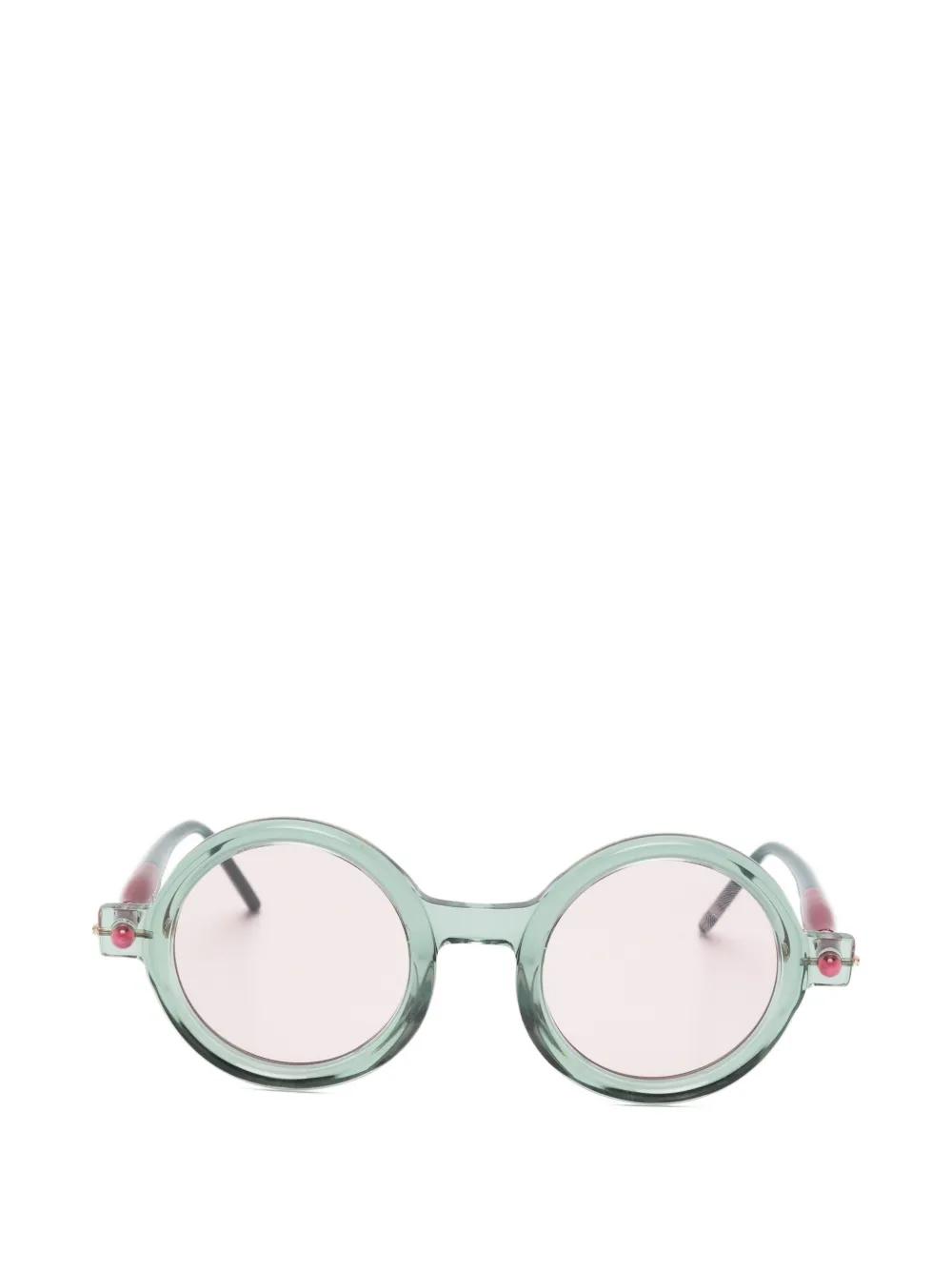 Kuboraum Round Maske P1 サングラス ホワイト | Lyst
