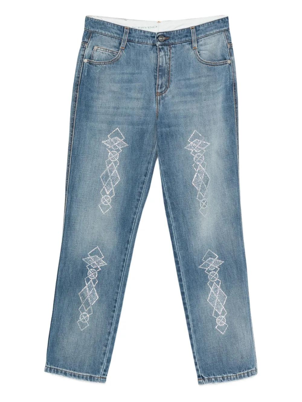 エルマノシェルビーノ ERMANNO SCERVINO デニムパンツ ジーンズ