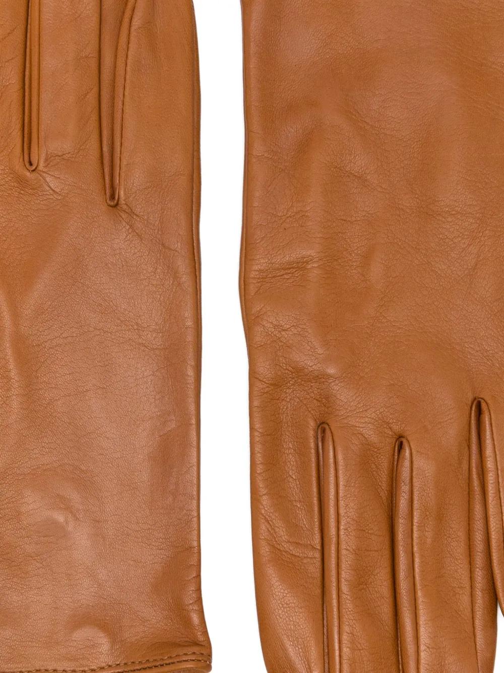 Ernest W. Baker Leather Gloves in Brown for Men | Lyst
