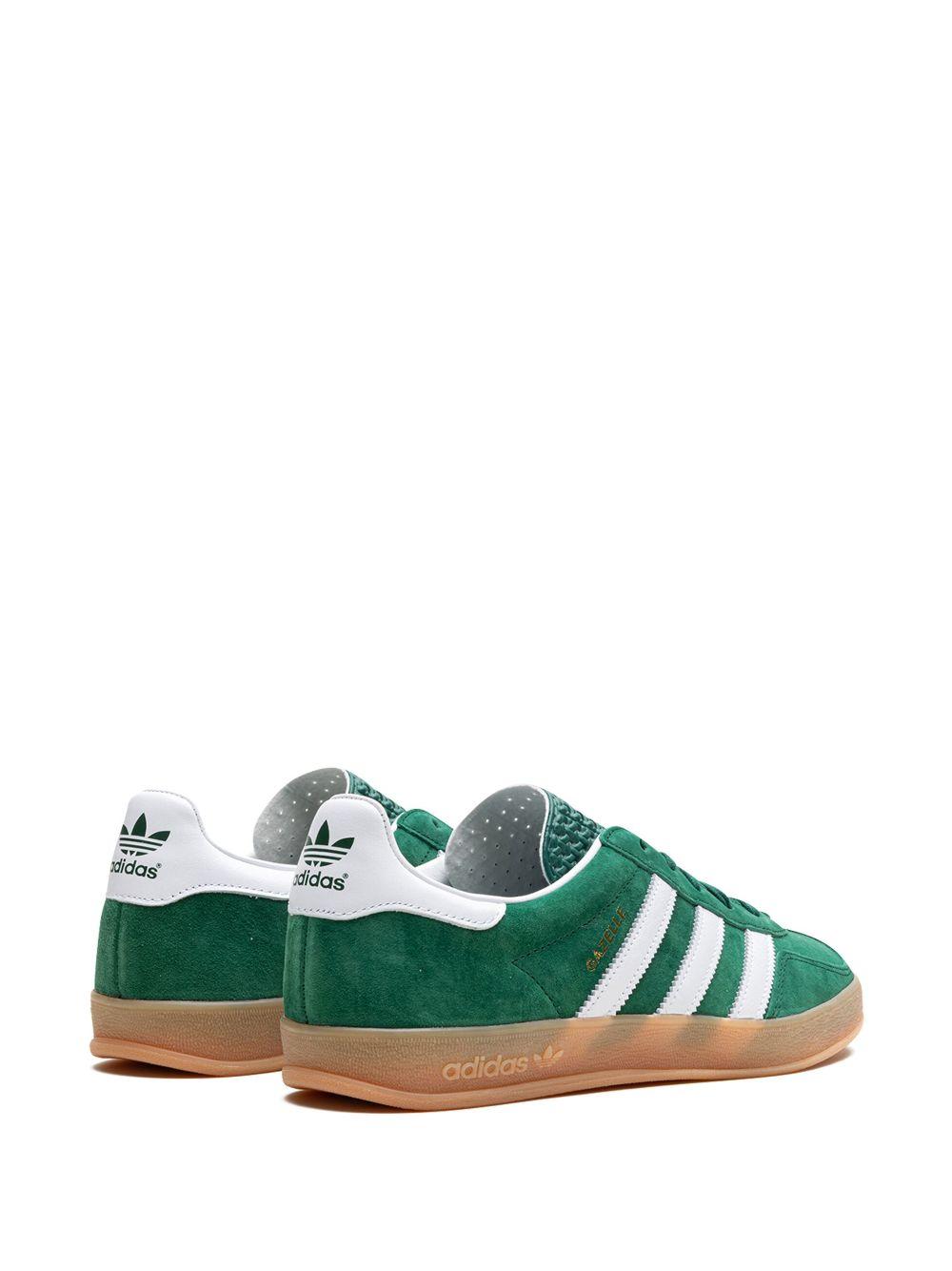adidas Leather Suede Gazelle Sneakers in Green for Men Lyst
