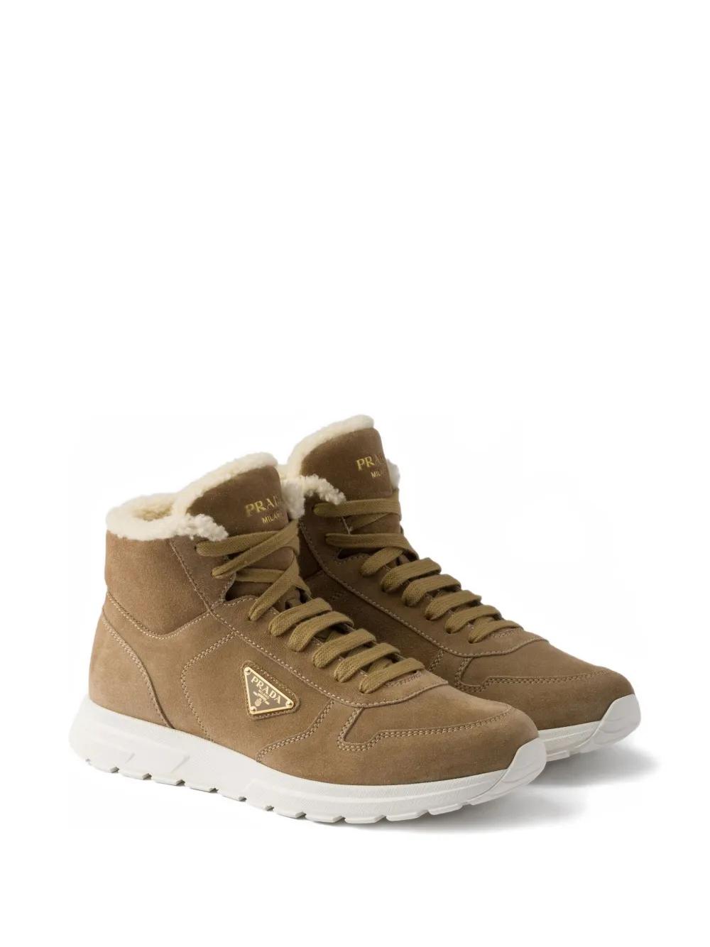 Men's Prada High-top sneakers | Lyst