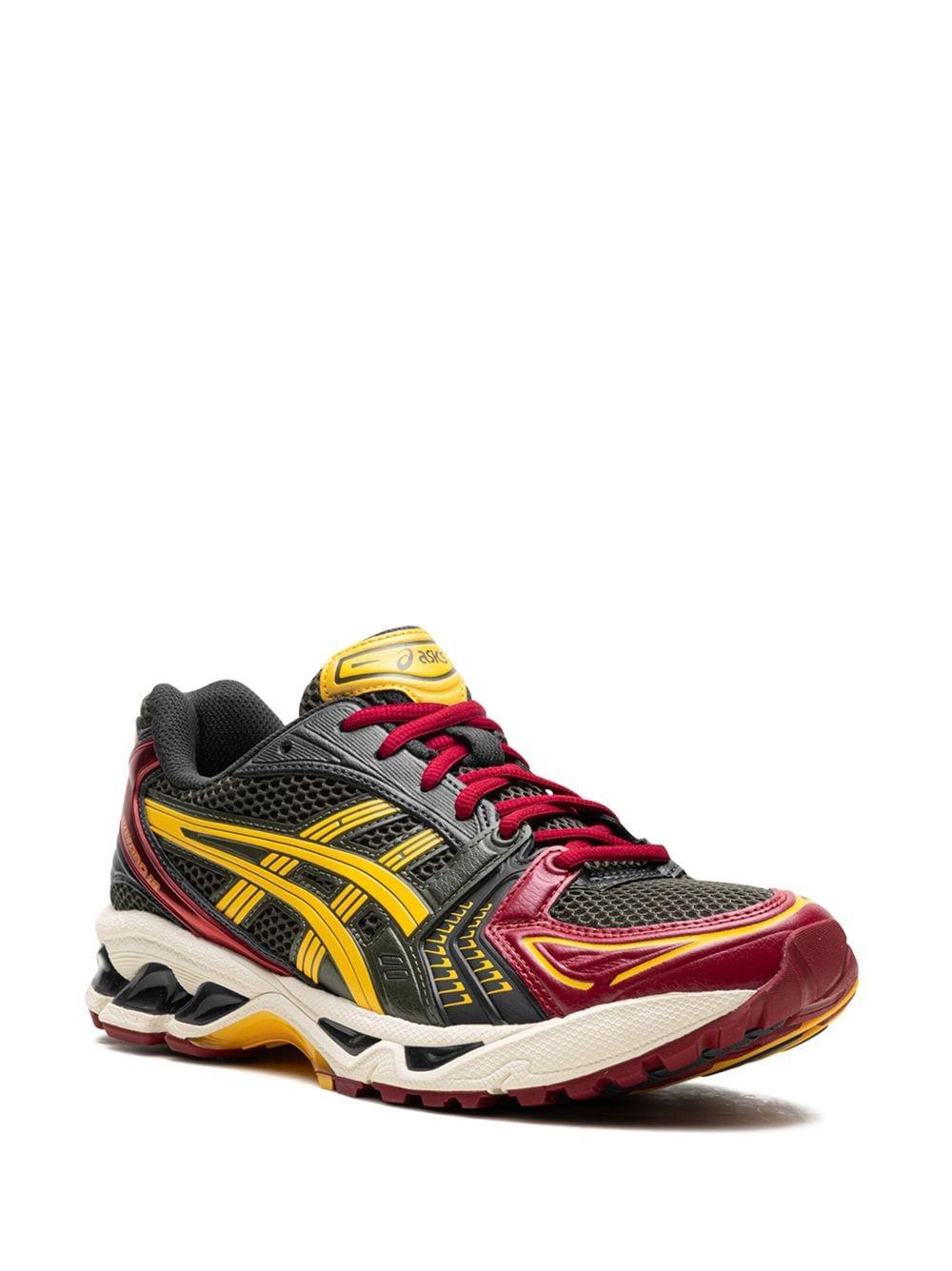 Asics Gel Kayano 14 Canvas Honey Sneakers in Green Lyst