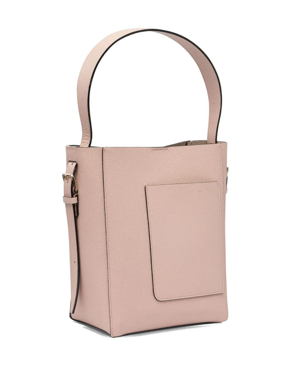 VIP価格！【Valextra】Bucket ソフトグレインレザートートバッグ Soft Leather Luxury Bucket Bags for Men & Women | Valextra