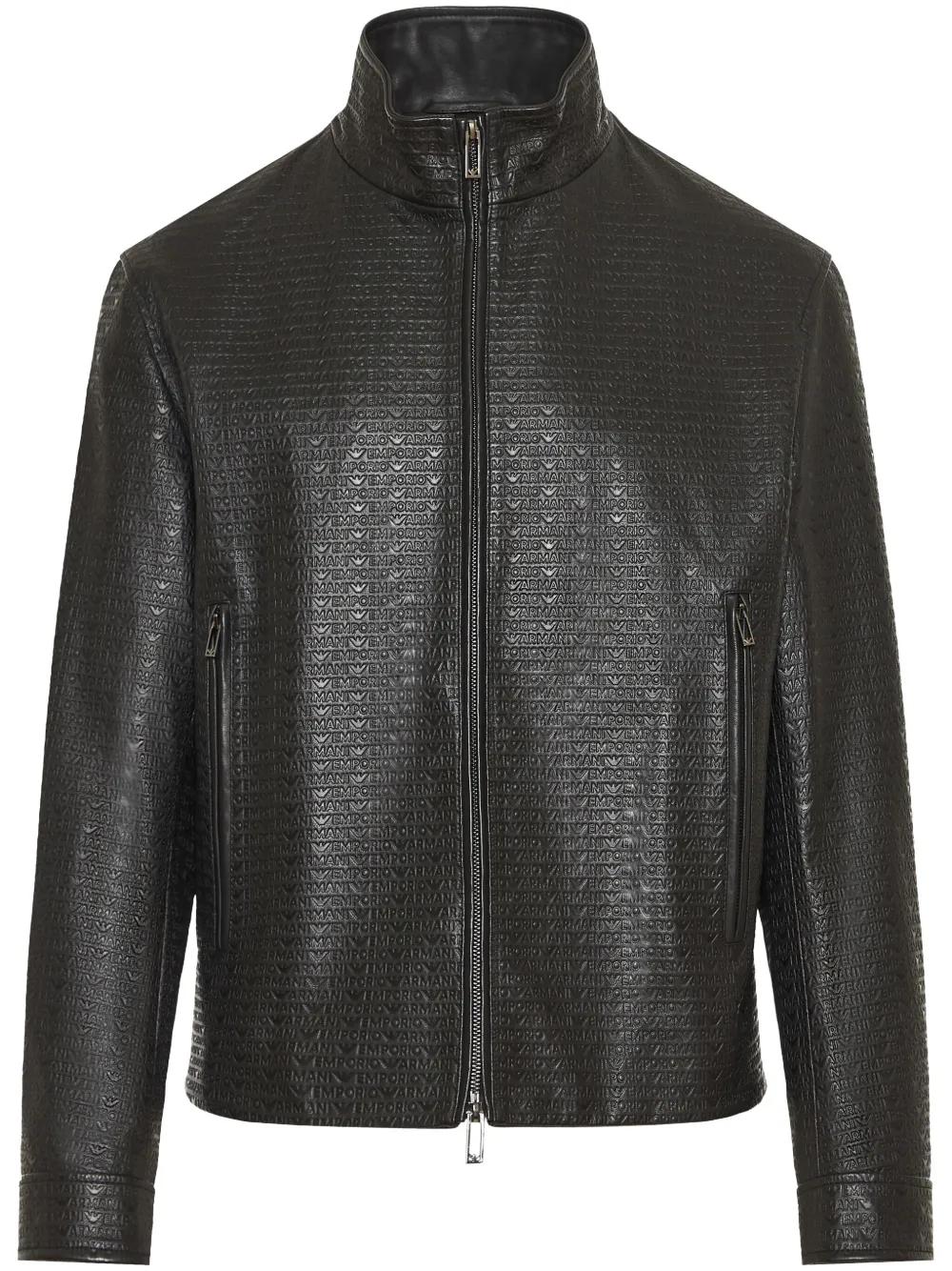メンズ Emporio Armani レザージャケット | オンラインセールは
