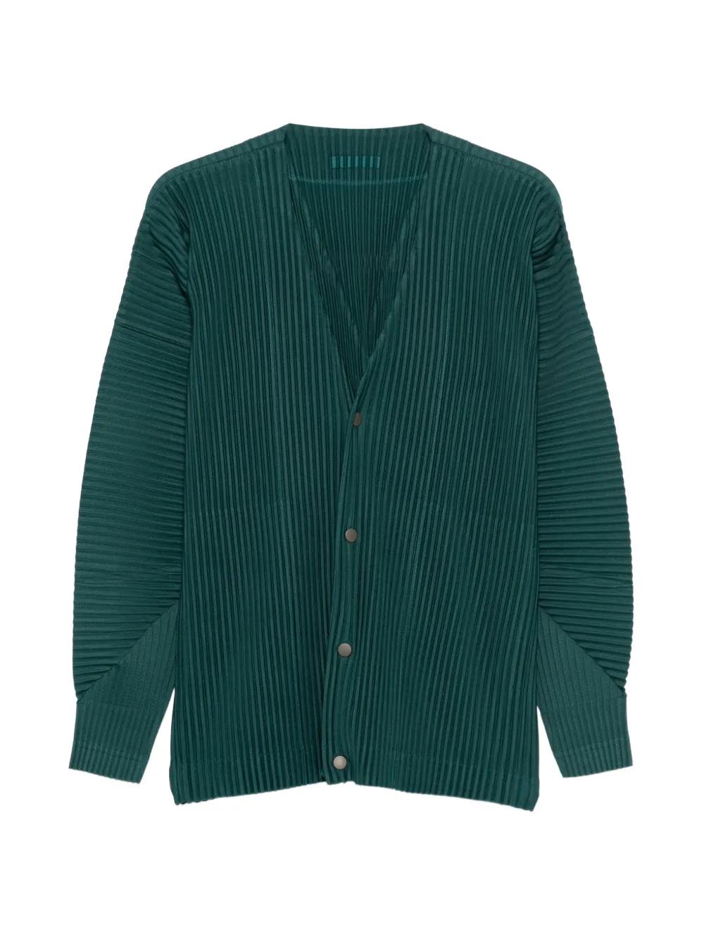Green Homme Plissé Issey Miyake Knitwear for Men | Lyst