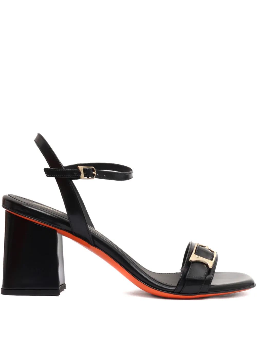 シューズ・サンダルその他 SANTONI Woman Heeled sandals Black WHVT70836HA2TLPH N01 Santoni High-Heel Sandals In Black - 40% Off | Editorialist