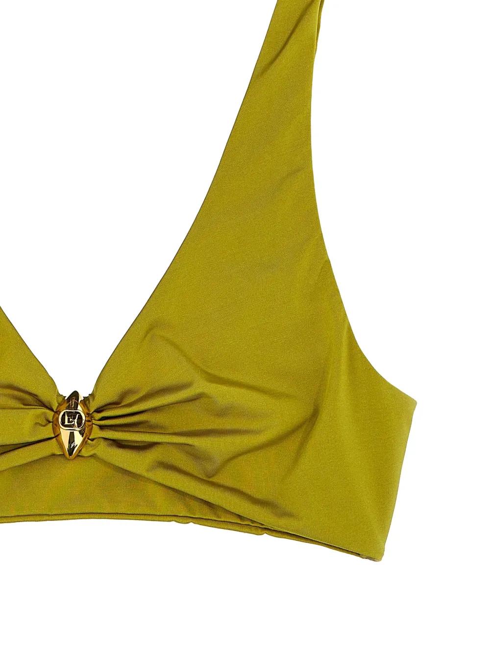 水着・ビーチグッズその他 ELISABETTA FRANCHI Two-tone bikini Multicolor Elisabetta Franchi Two-Tone Bikini Set in Yellow | Lyst