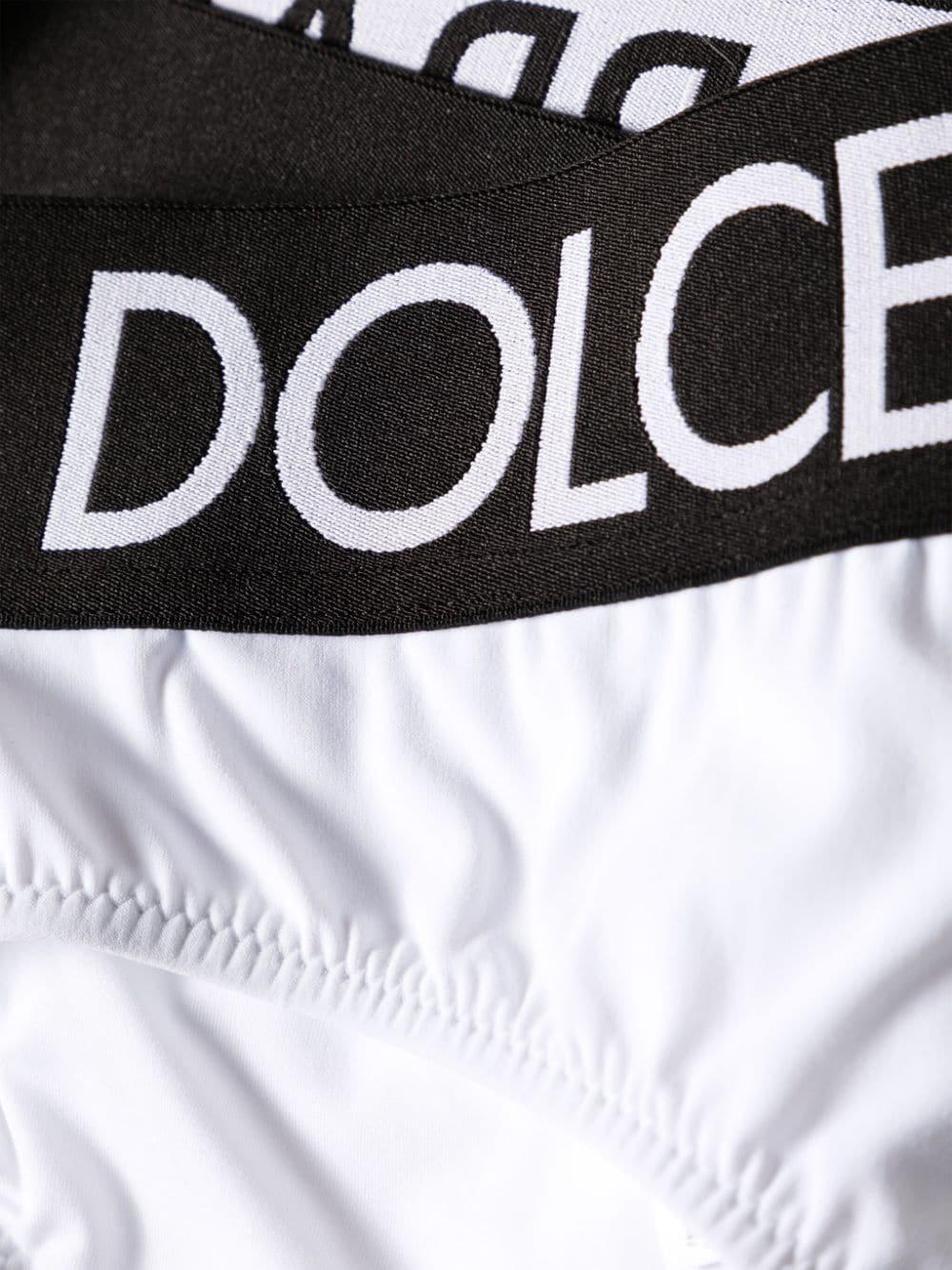 Dolce & Gabbana logo-band half-cup Bikini - Farfetch