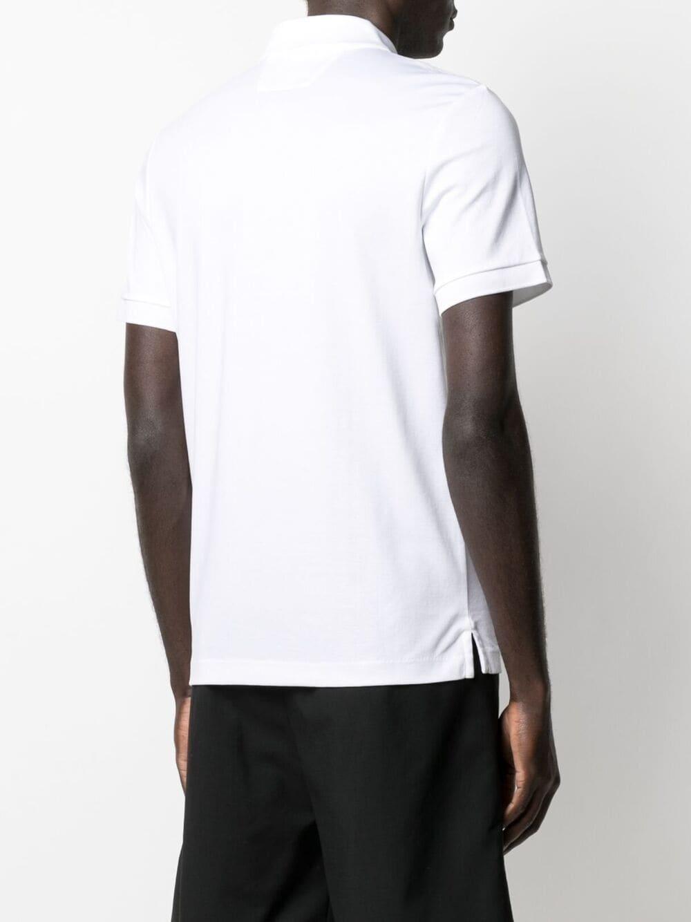 BOSS by HUGO BOSS X Porsche Logo-print Polo Shirt in White for Men | Lyst