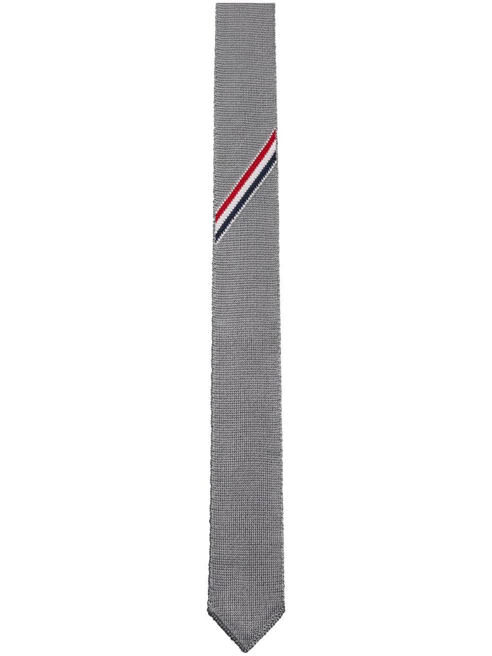 Thom Browne メンズ ブラック Thom E グレー ウール Suiting Thom Browne メンズ ブラック Thom E グレー ウール Suiting