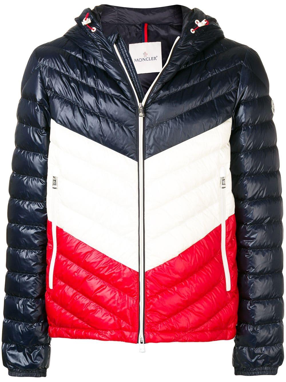 moncler blue white red