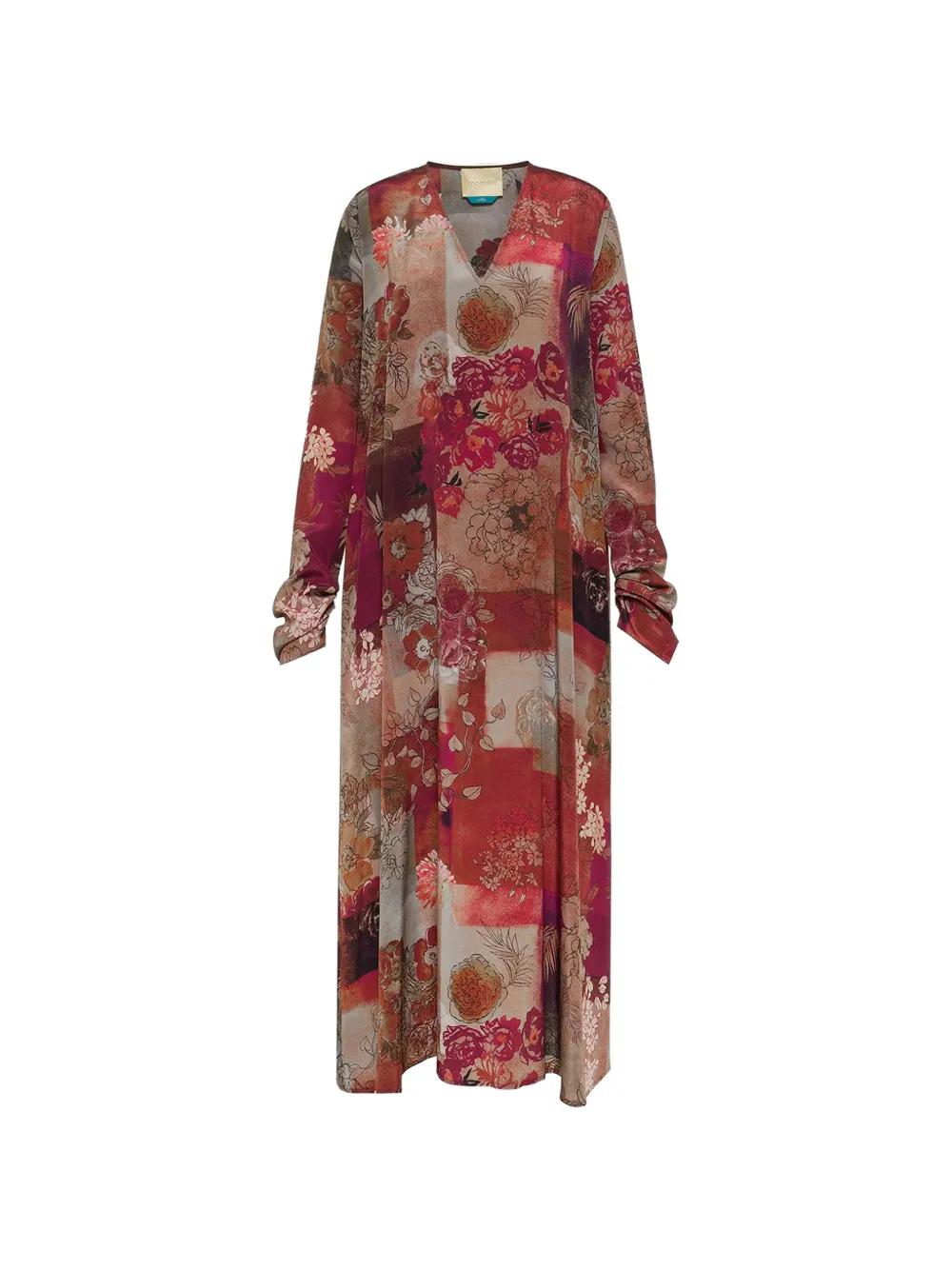 Robe En Soie Momoni Taille M - Noir - Longueur 117cm - Style Maxi - Occasion Parfait État