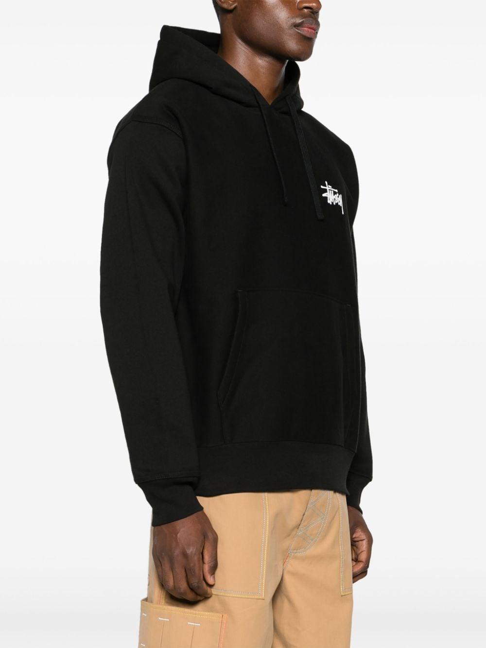 Felpa con cappuccio di Stussy in Nero Lyst