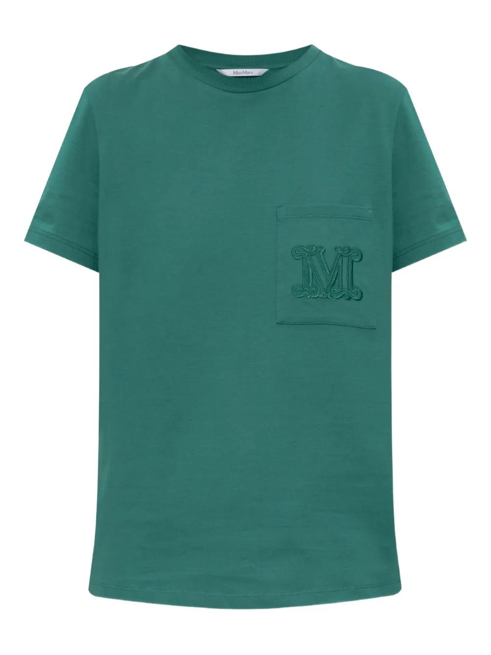 【送料&関税込】Max Mara Logo Embellished Crewneck T-shirt Max Mara MAX MARA マックスマーラ Tシャツ PETER ペーター