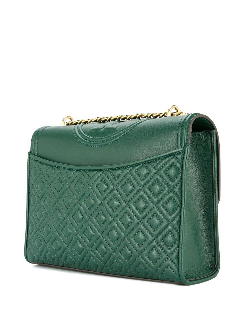 Tory Burch Fleming Convertible Shoulder Bag in Green Lyst