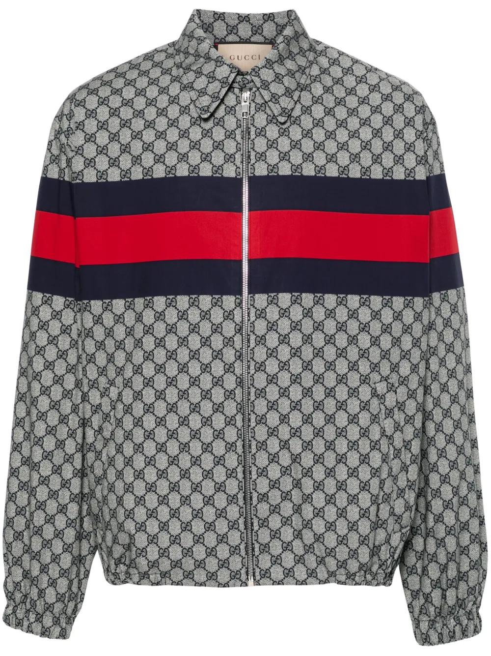 gucci-blue-Gg-Print-Cotton-