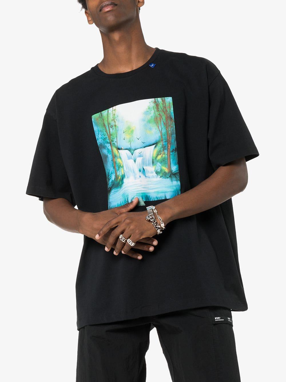off white waterfall t shirt