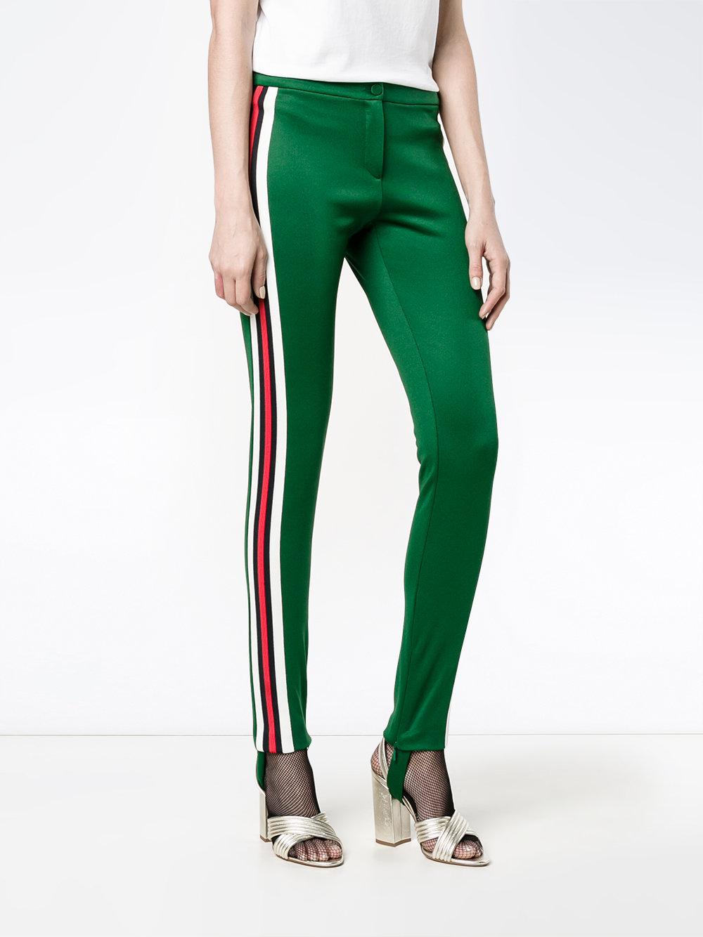 gucci web leggings