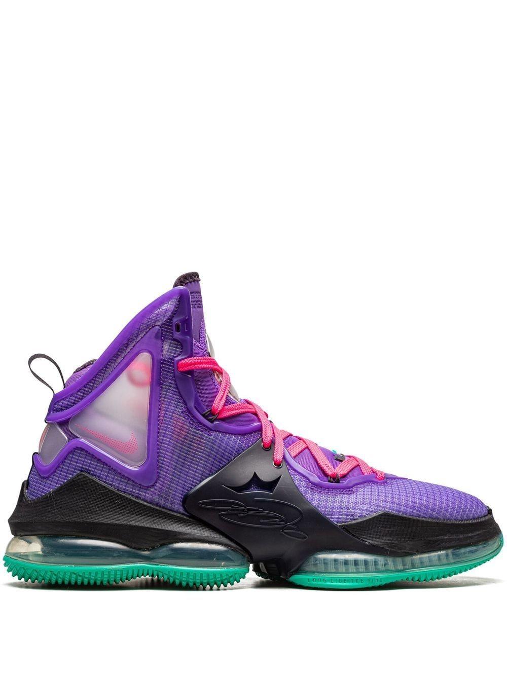 Nike Lebron 19 dj Bron Sneakers in Purple for Men Lyst Canada