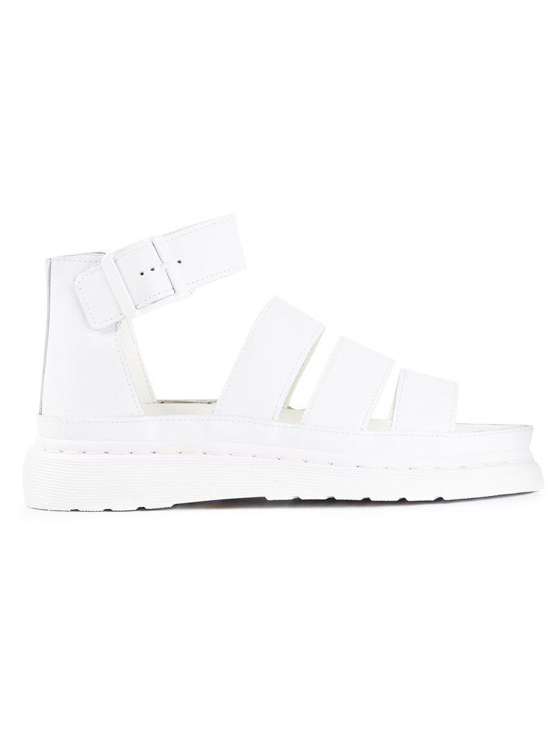 Dr. Martens 'clarissa' Sandals in White | Lyst