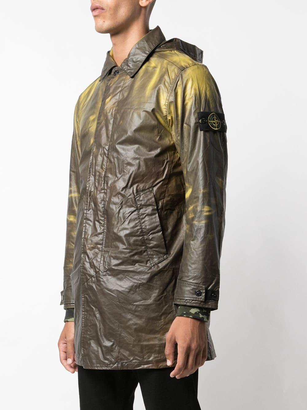 Supreme Synthetic X Stone Island Heat Reactive Trenchcoat in Green for Men  | Lyst