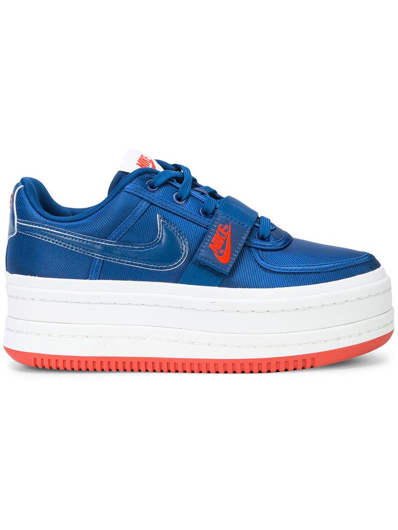 Nike Leather Vandal 2x Sneakers in Blue - Lyst