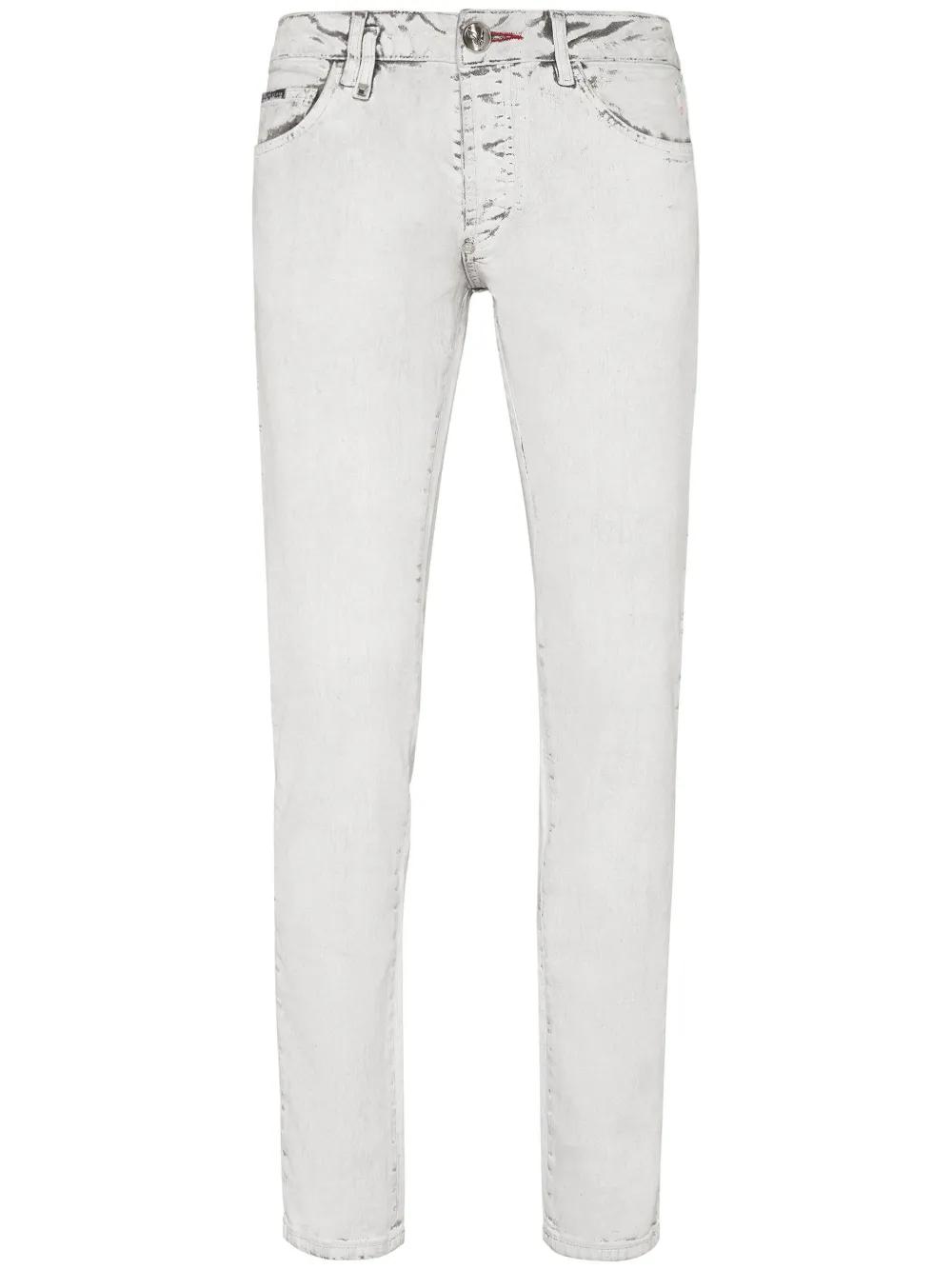 Jeans Bianco Philipp Plein da uomo Lyst