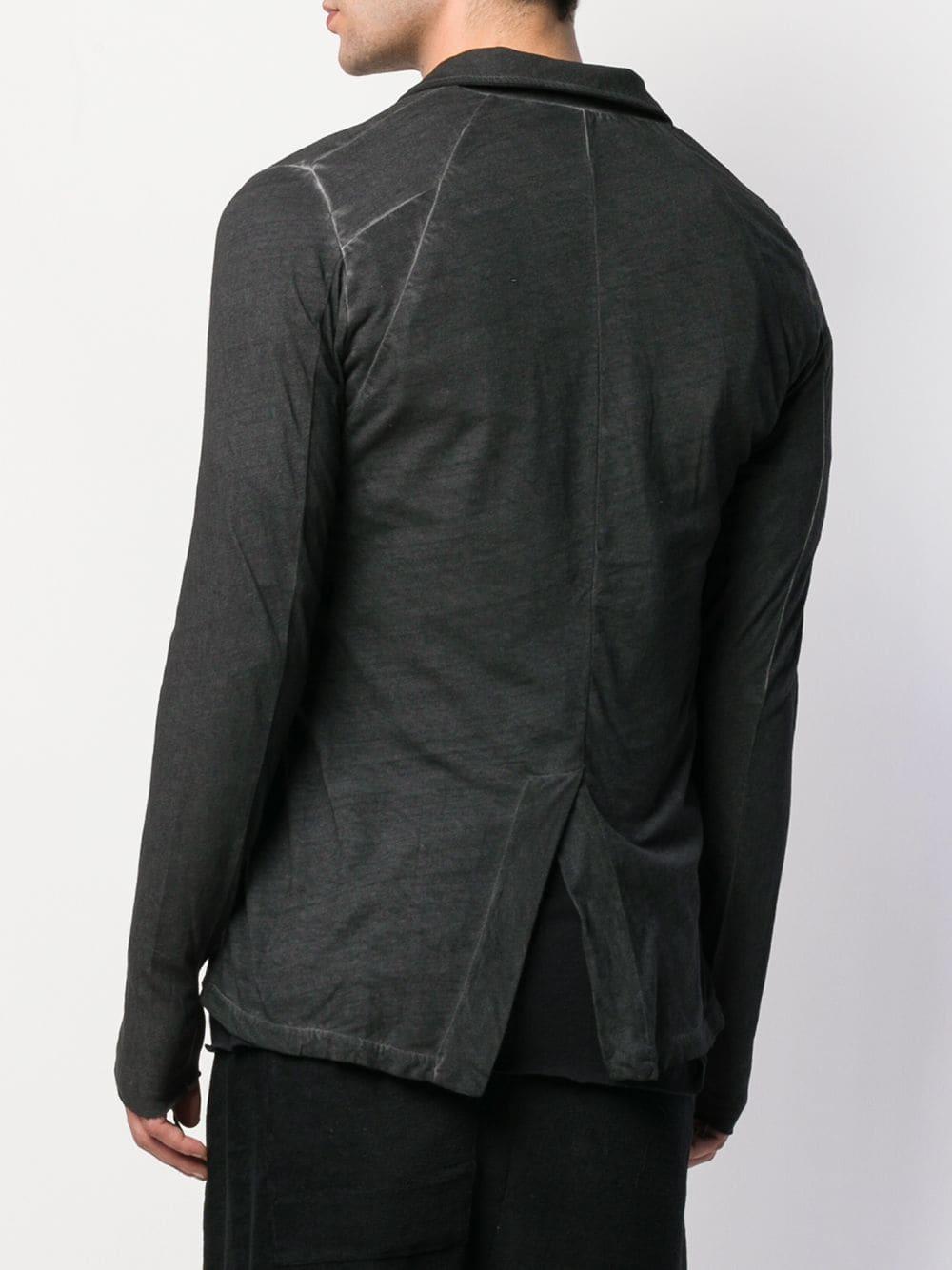Thom Krom Cotton Faded-effect Blazer in Black for Men - Lyst
