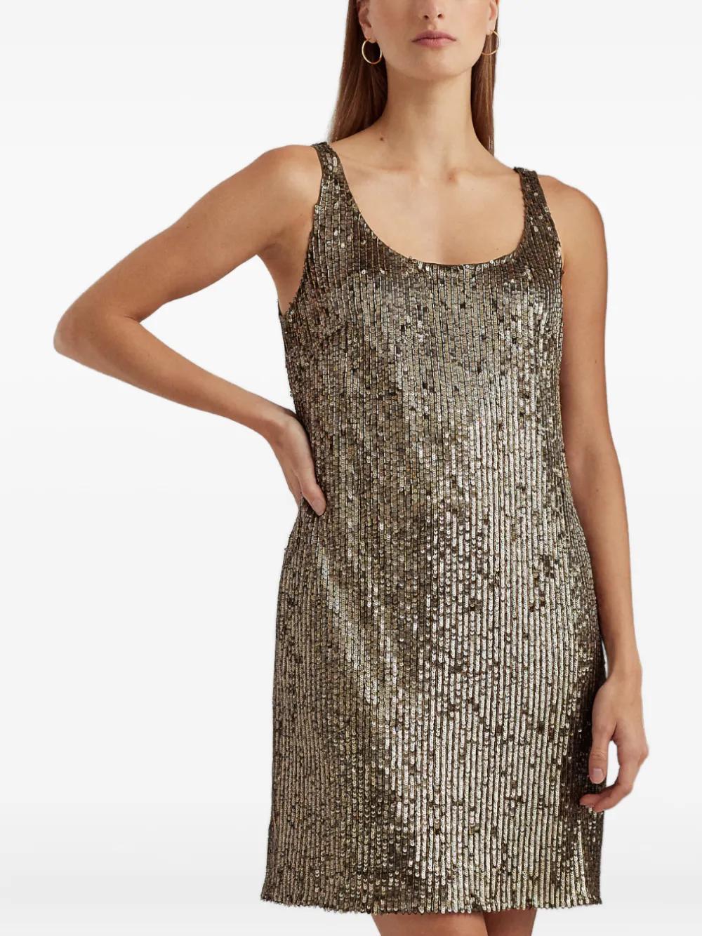 ralph lauren sequin mini dress Size 2 New RALPH LAUREN Elegant SILVER Short Sleeves Sequin Party Cocktail Dress