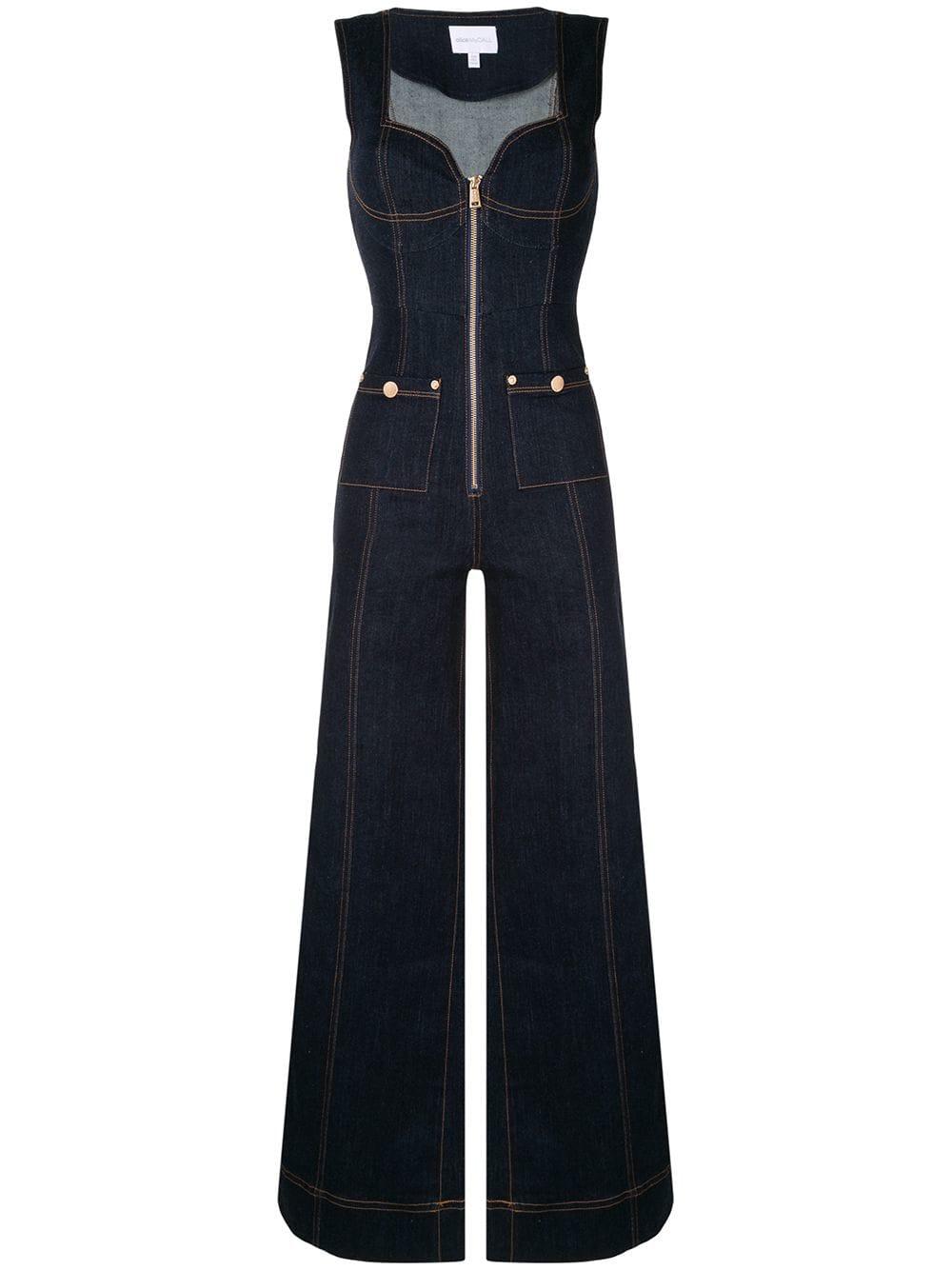 Alice McCALL Bloomsbury Denim Jumpsuit in Blue Lyst Canada - Main Image