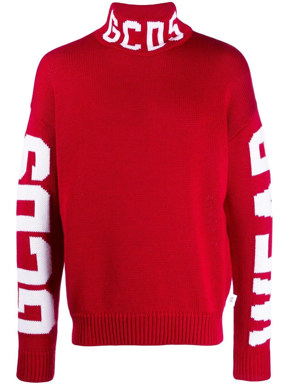 maglione gcds collo alto