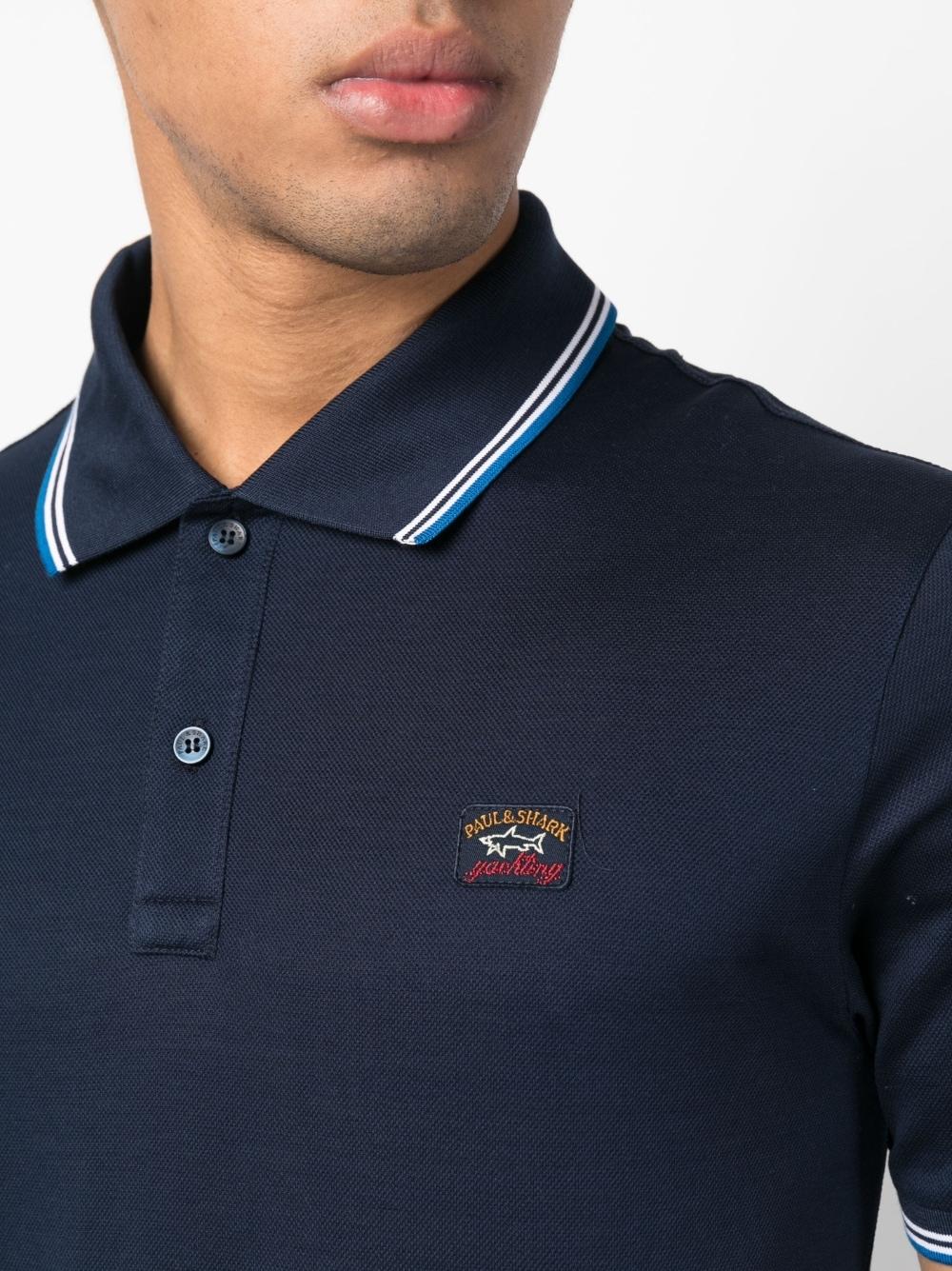 Paul & Shark 'save The Sea' Polo Shirt in Blue for Men | Lyst