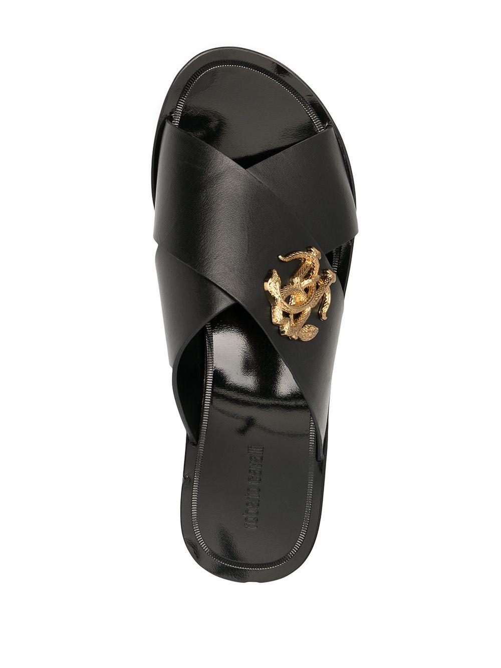 roberto cavalli men's slides
