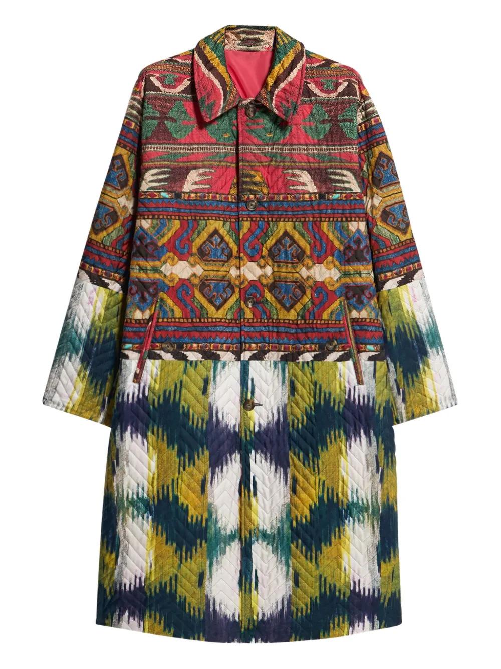 コート PIERRE LOUIS MASCIA SS25 JACKET ALOE (ALOE S 12052 514866) ALOE Dress Silk in BISANZIO | Pierre-Louis Mascia®