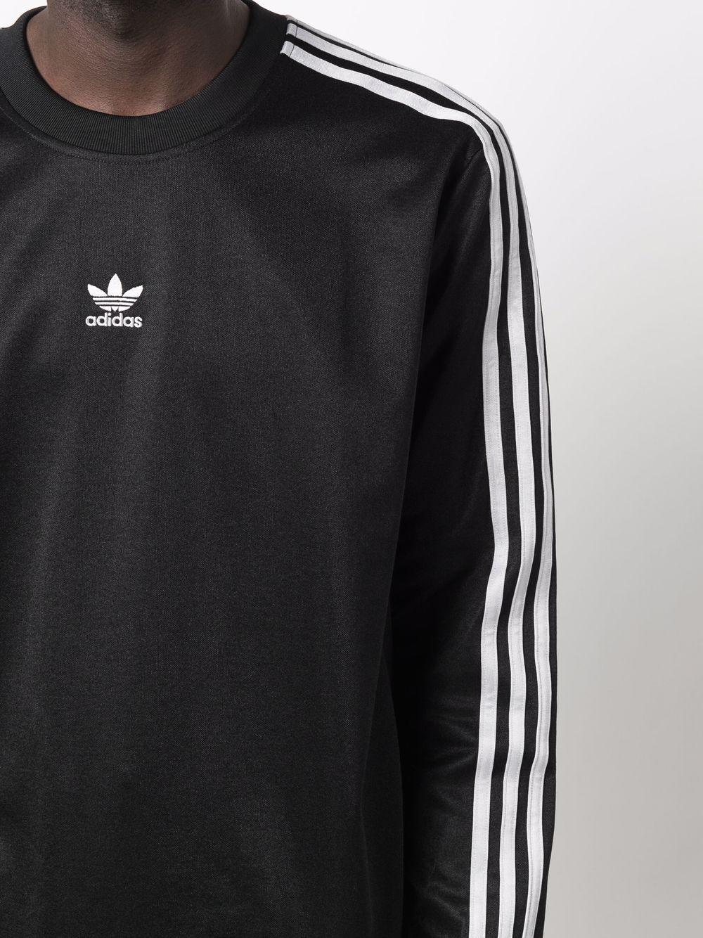 adidas Synthetic Trefoil High-shine Sweater in Black for Men | Lyst