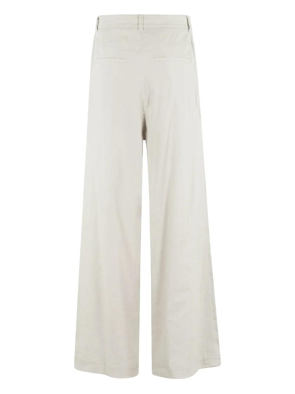 [LOW CLASSIC] / ☆ 24SS Lc BANDING PANTS / OFF WHITE Low Classic Straight-leg pants for Women | Online Sale up to