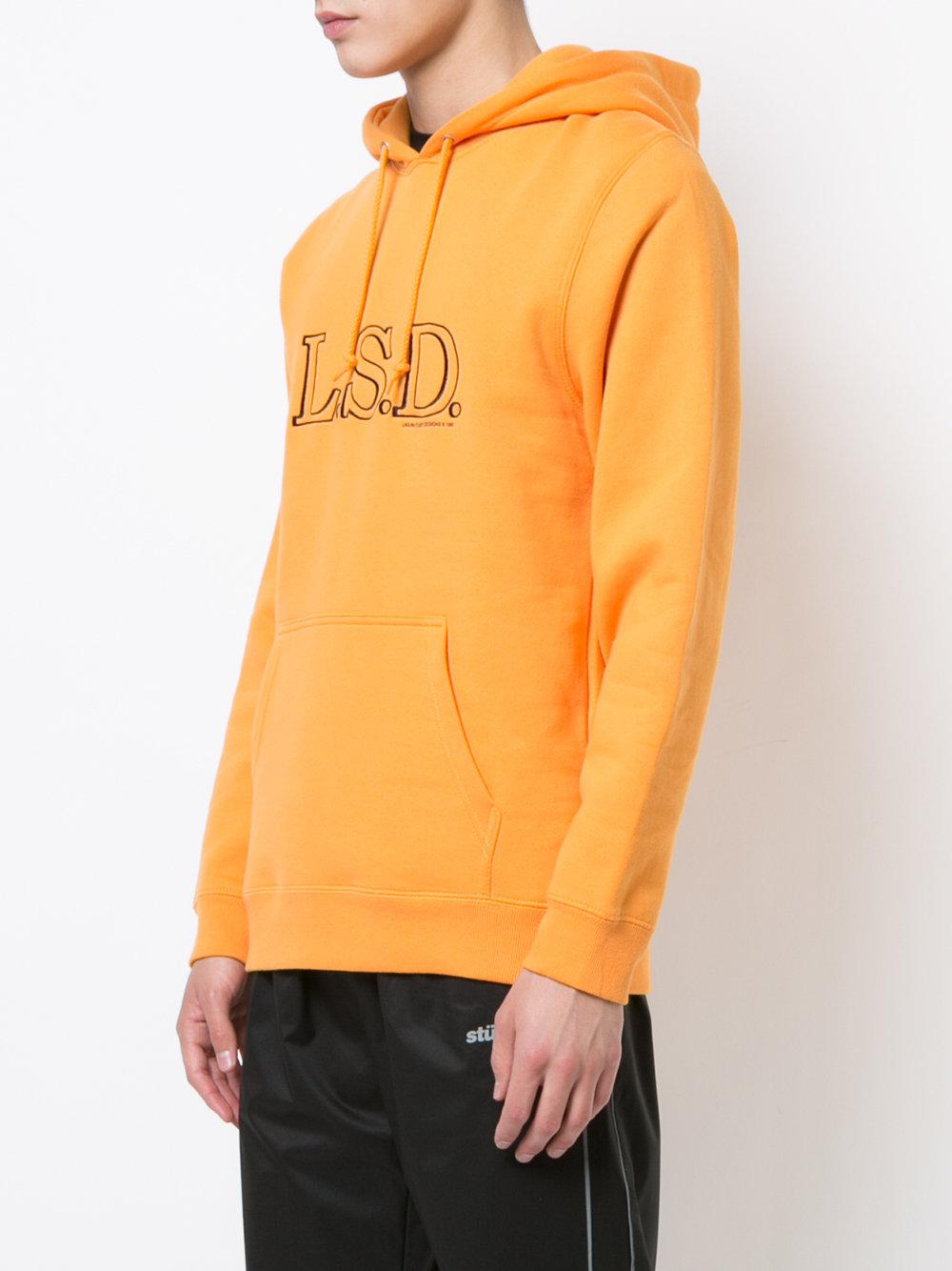 sweat stussy orange