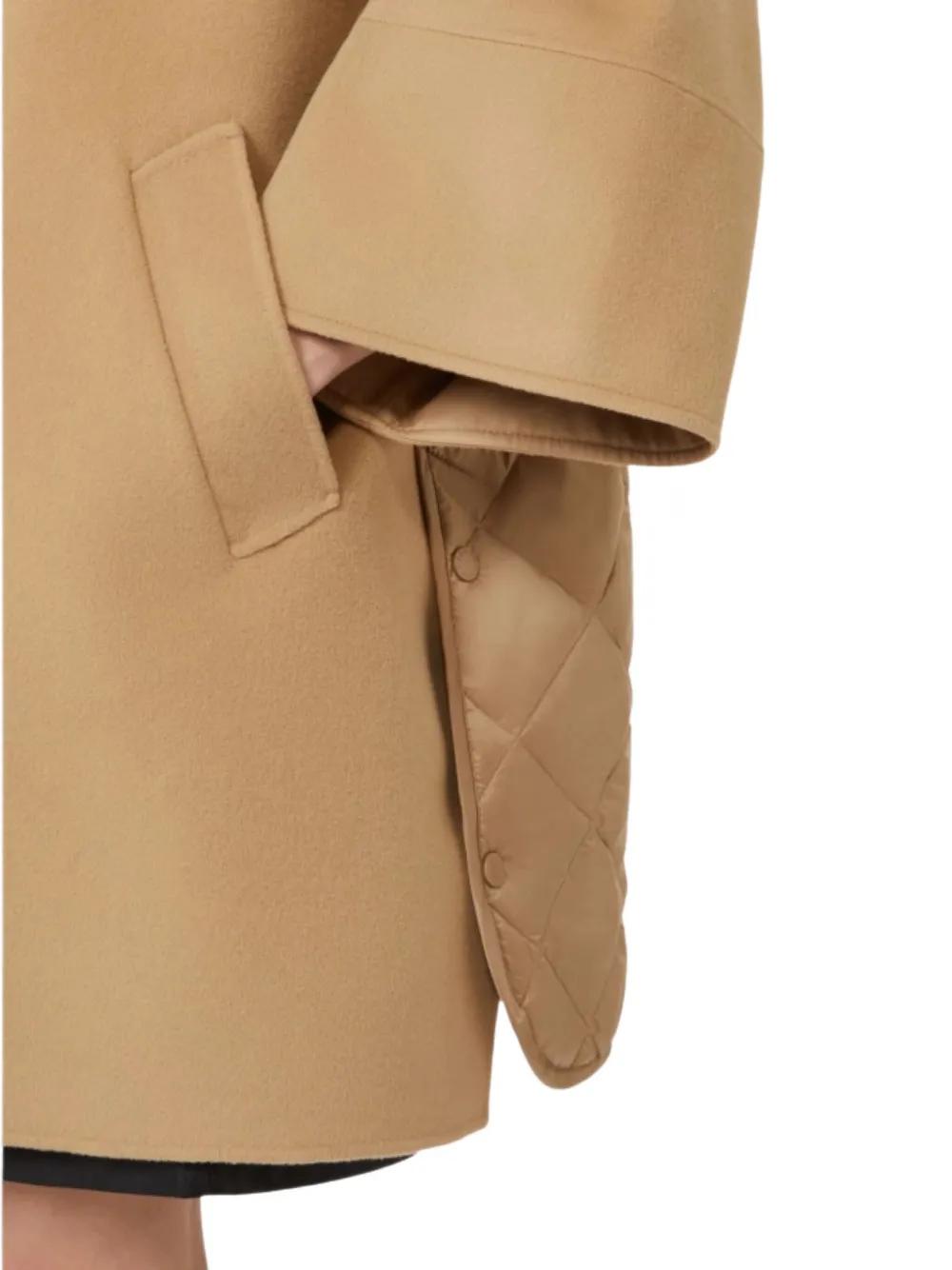 Weekend by Maxmara Rufo ウールシングルコート ナチュラル | Lyst